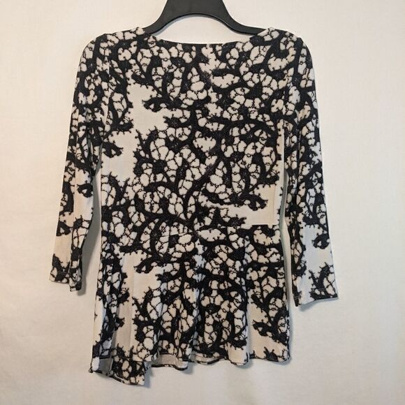 Anthropologie Leiffsdottir Black and White Sweater - Picture 3 of 10